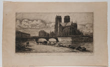 Charger l'image dans la galerie, L'Abside de Notre-Dame de Paris, 1854