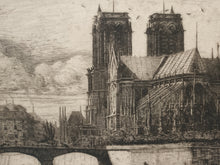 Charger l'image dans la galerie, L'Abside de Notre-Dame de Paris, 1854