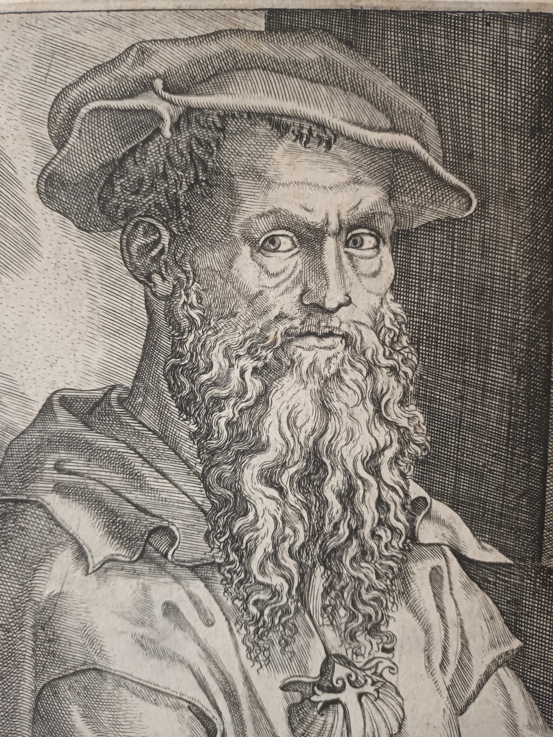 Autoportrait de Baccio Bandinelli, vers 1545.