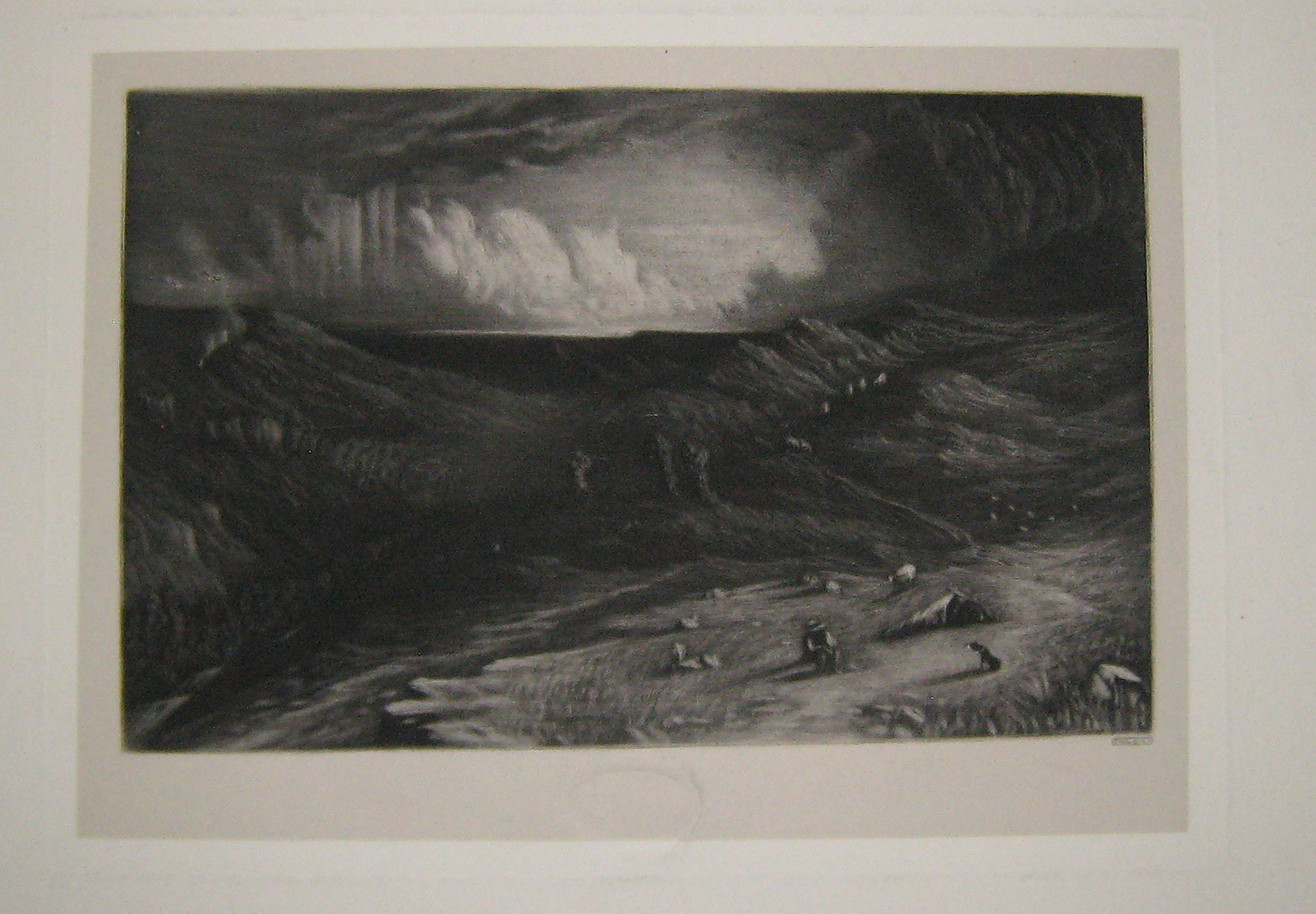 Orage au Mont-Doré. c.