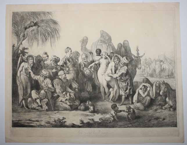 Femmes circassiennes exposées en vente.