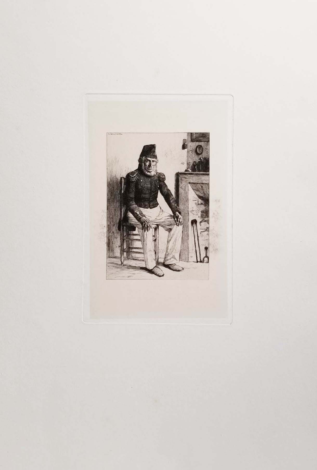 Un Vieux de la Vieille.  1873.