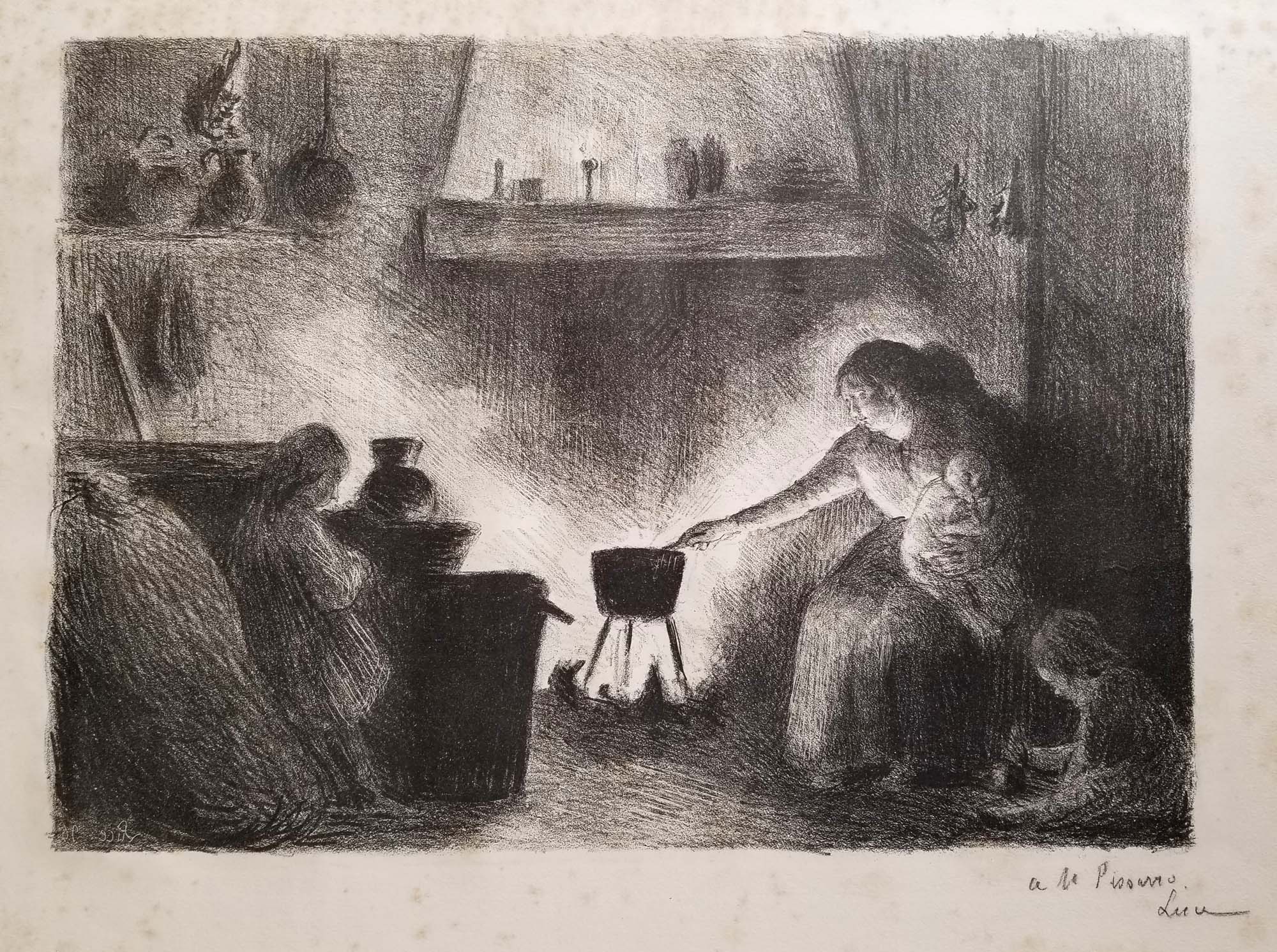 La Soupe à la Veillée. c.1900.