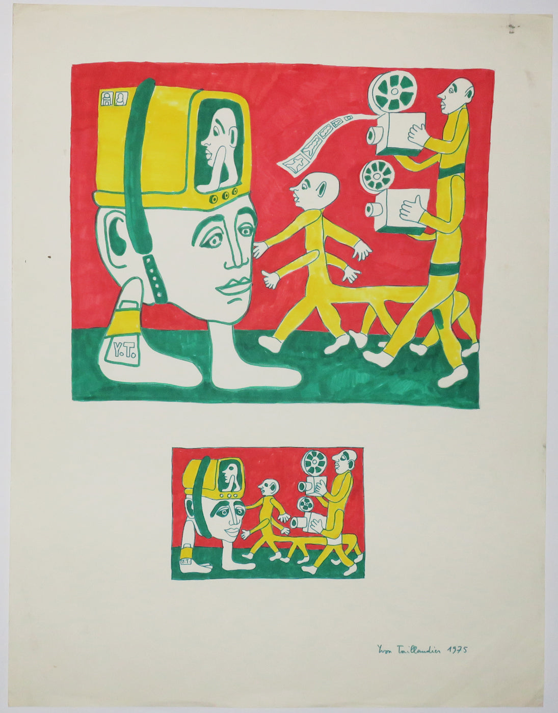 Yoto (Capitipède, Altiste et Centame: Tournage à Taillandier-Land).