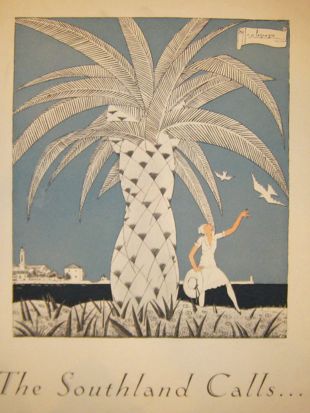 Affiche pour les Magasins Wanamaker.