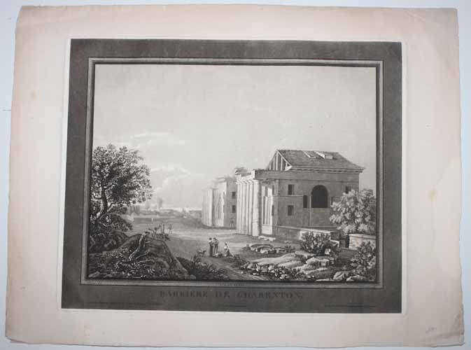 Vues de Paris: Les Barrières. c.