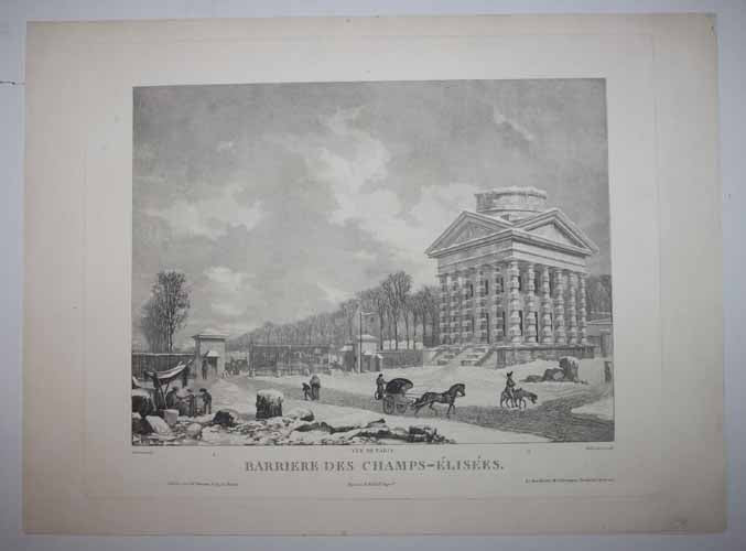 Vues de Paris: Les Barrières. c.