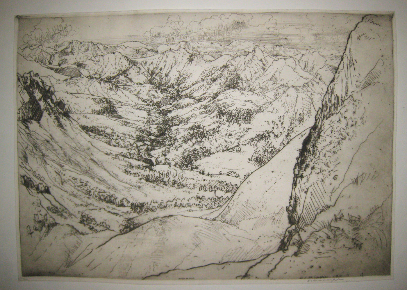 Rocher de Naye (Alpes).