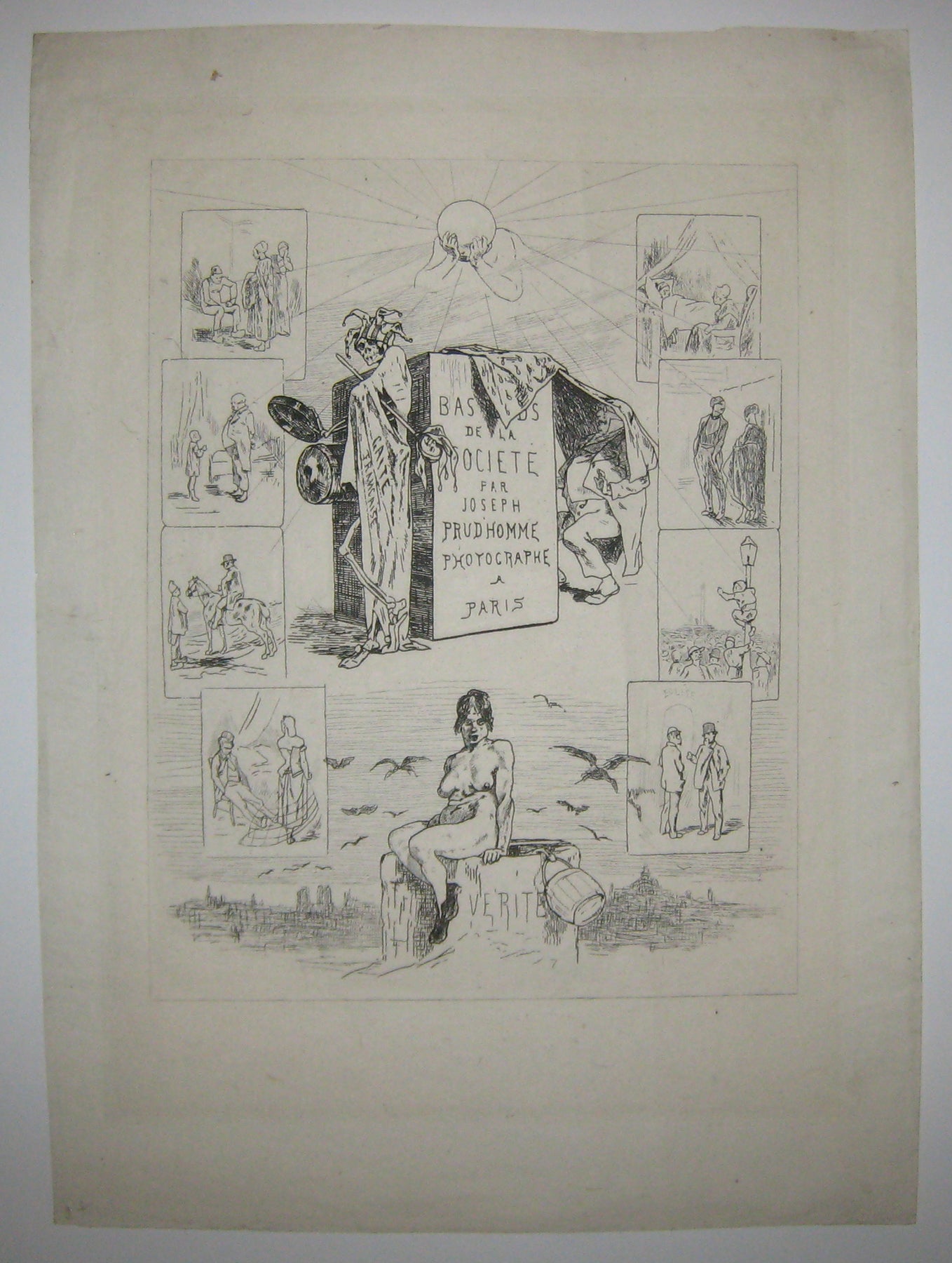 Bas Fonds de la Société par Joseph Prud'homme Photographe à Paris.