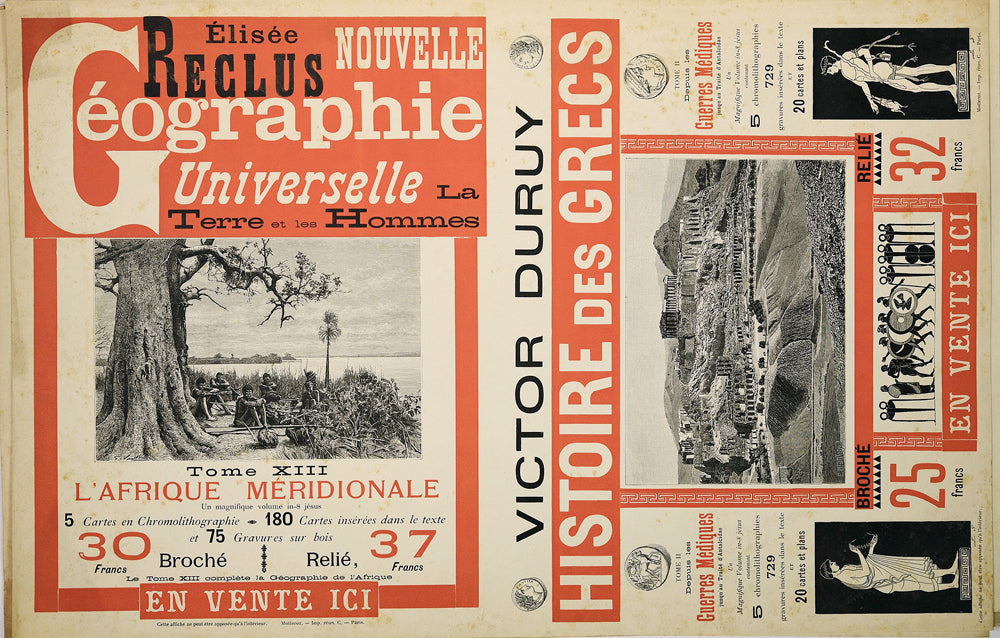 Affiches et affichettes de librairie, 1884-1889