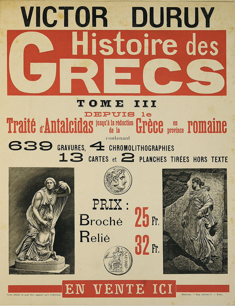 Affiches et affichettes de librairie, 1884-1889
