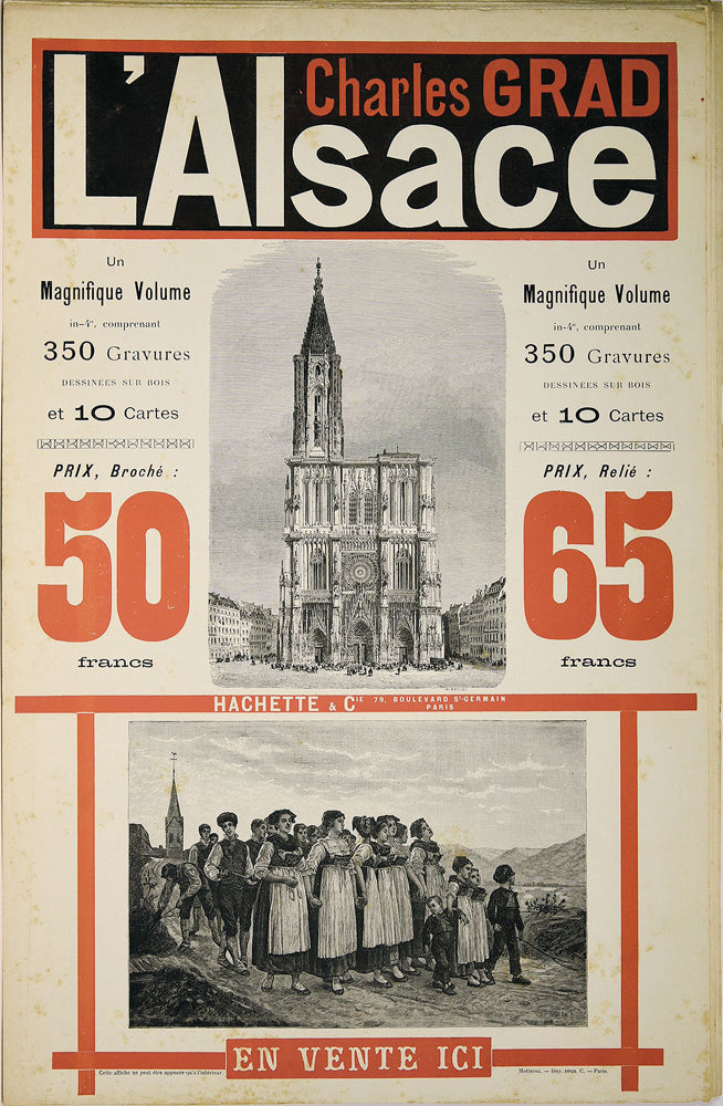Affiches et affichettes de librairie, 1884-1889
