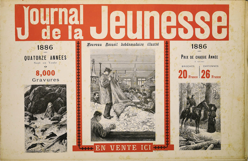 Affiches et affichettes de librairie, 1884-1889