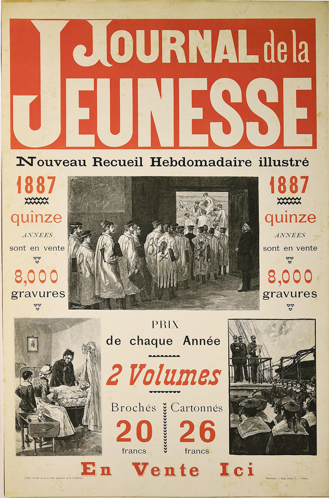 Affiches et affichettes de librairie, 1884-1889
