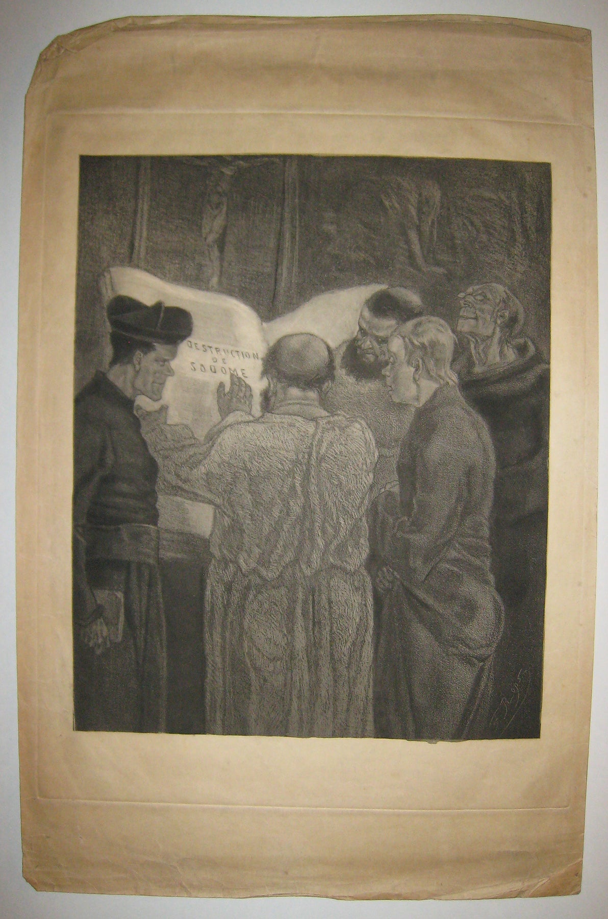 Chez les trappistes (Destruction de Sodome).