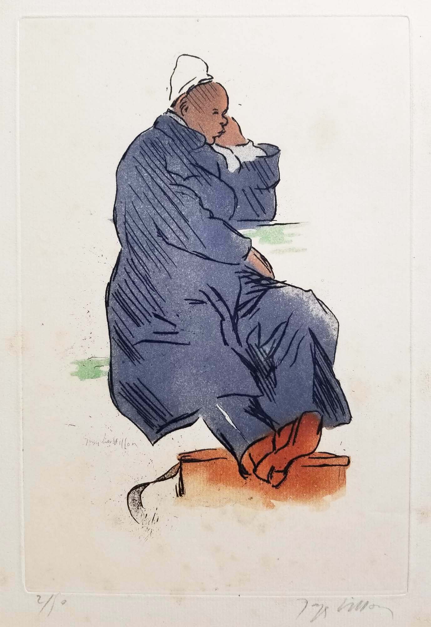 Au Val-de-Grâce. 1905.