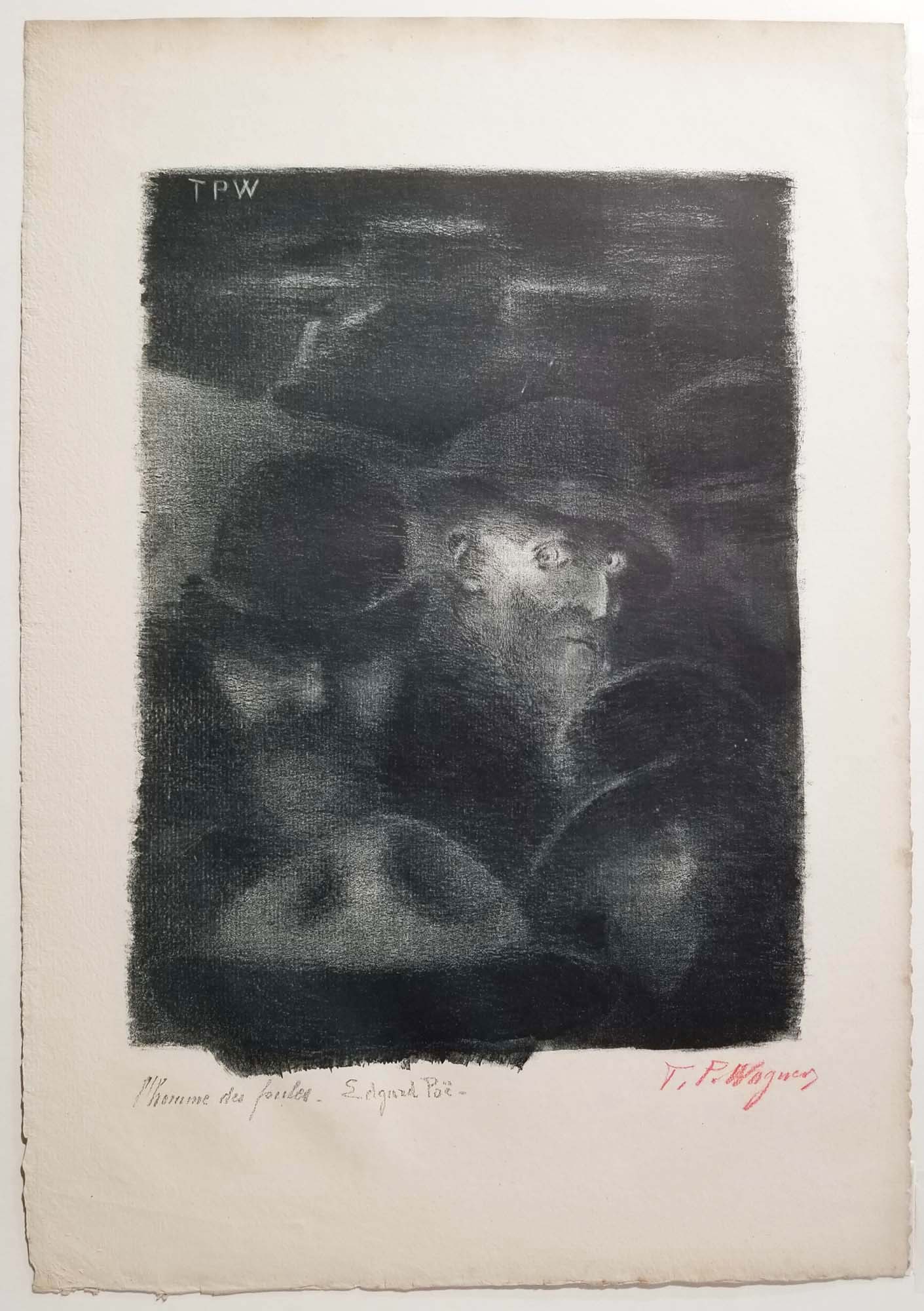 L'homme des foules - Edgard Poë.  c.1895.