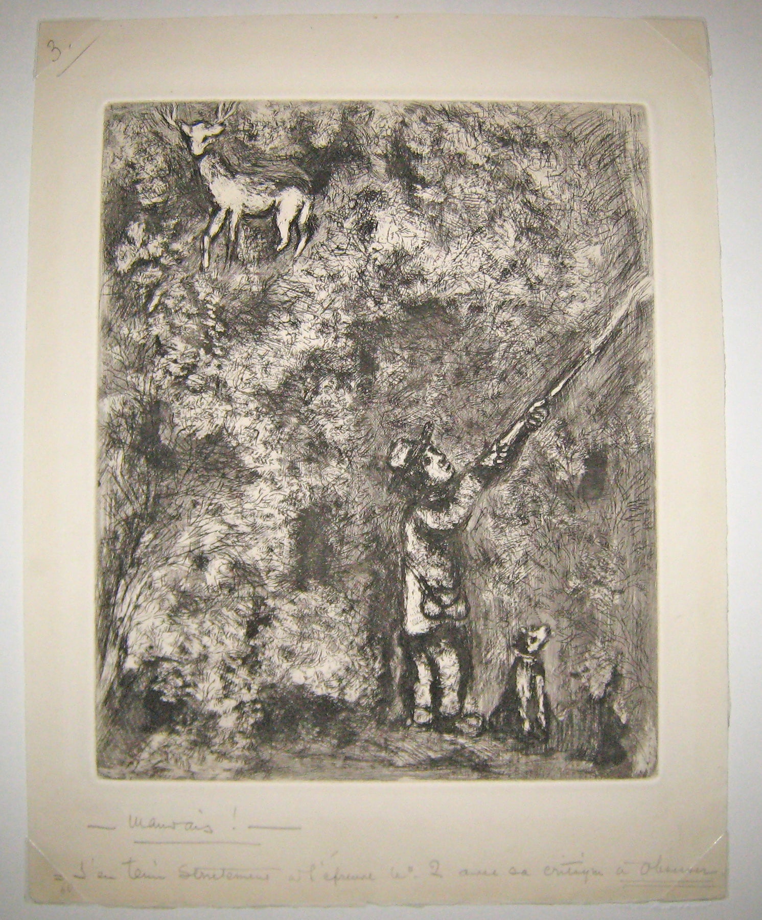 Le Cerf et la Vigne, des