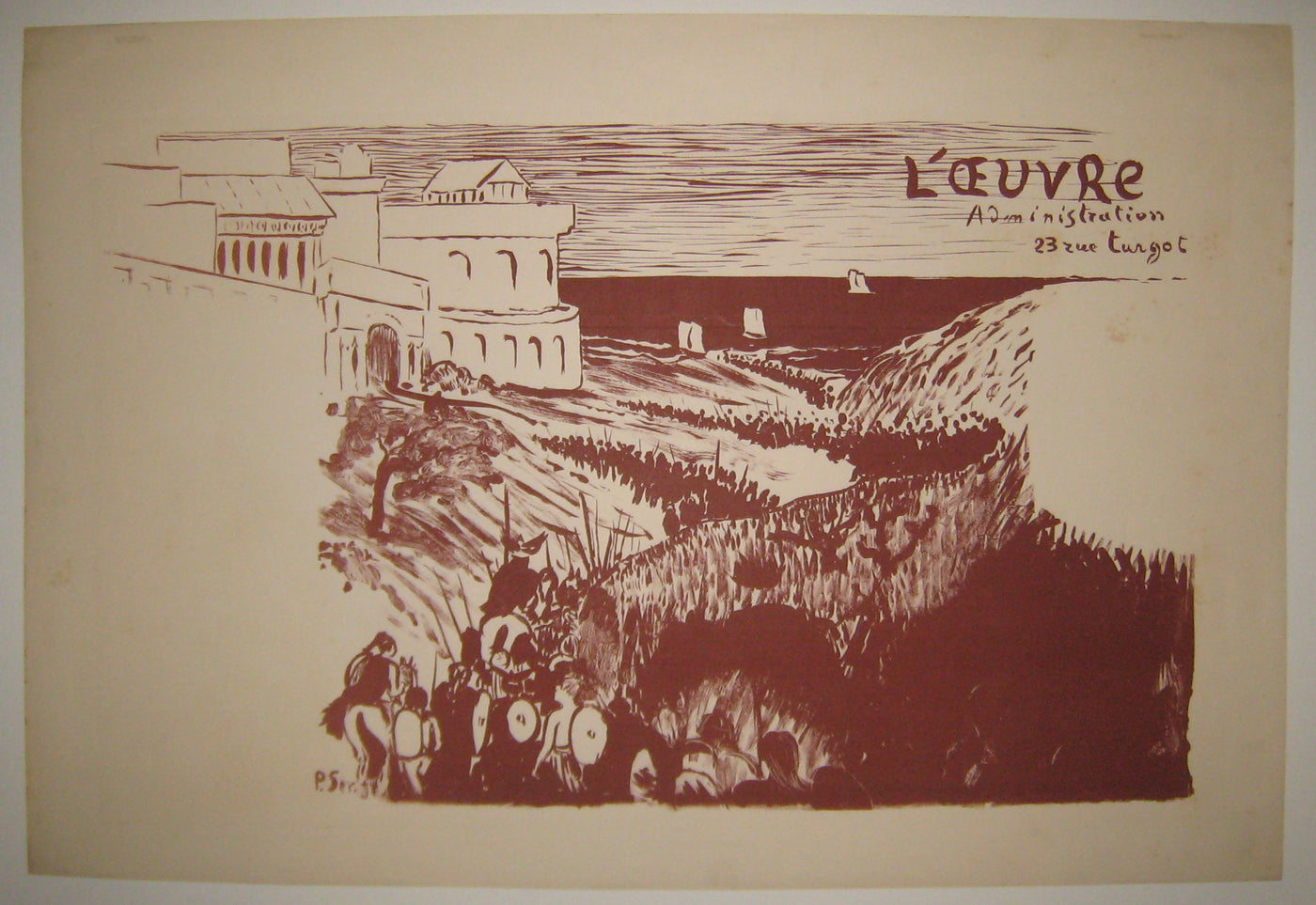 Hérakléa (Programme pour le Théâtre de l'Œuvre).