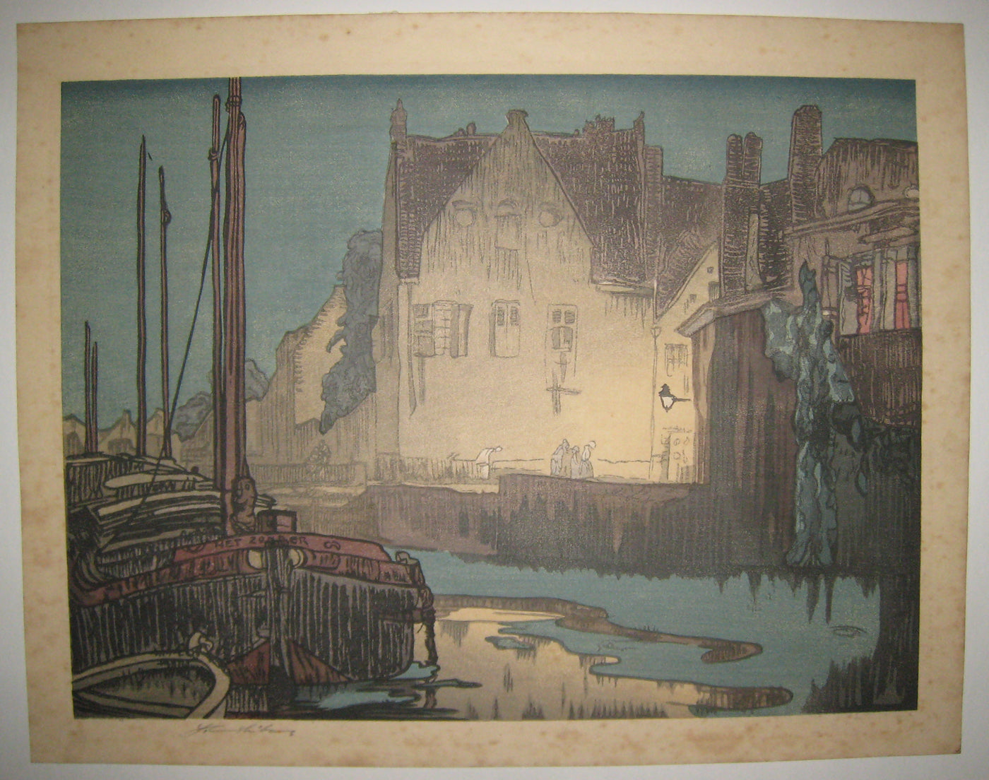 The Bridge of the Predikheren, Bruges.