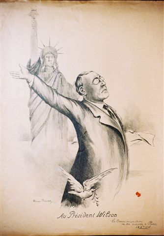 Au Président Wilson.  1918.