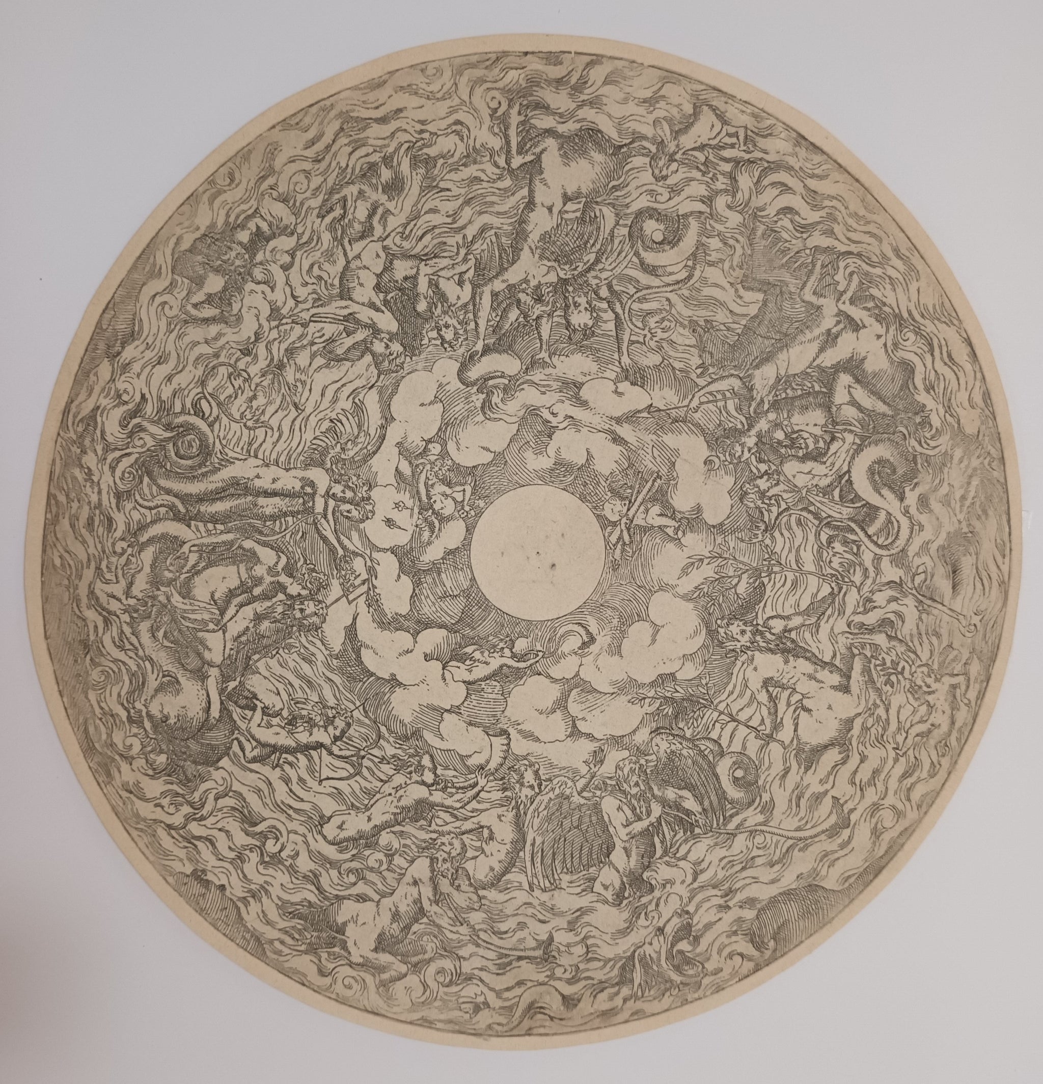 Le Triomphe de Neptune et d’Amphitrite. Peu avant 1546.