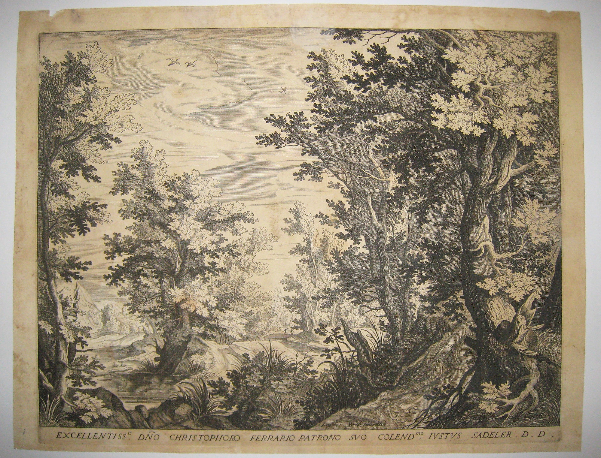 Scène des bois.