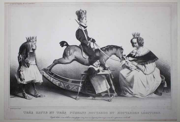 Très hauts et très puissants moutards et moutardes légitimes. Peuples battez vous, déchirez vous, égorgez vous, pour ces Augustes personnages vous leur appartenez imbécilles.