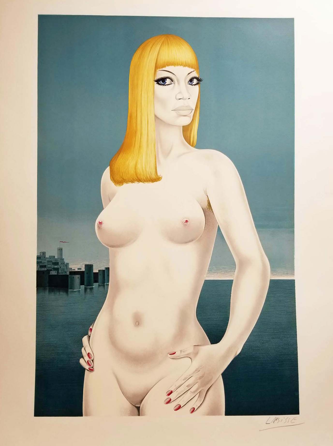 Nu de femme, forteresse et océan. 1986.