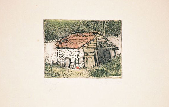 Petite cabane dans les champs.