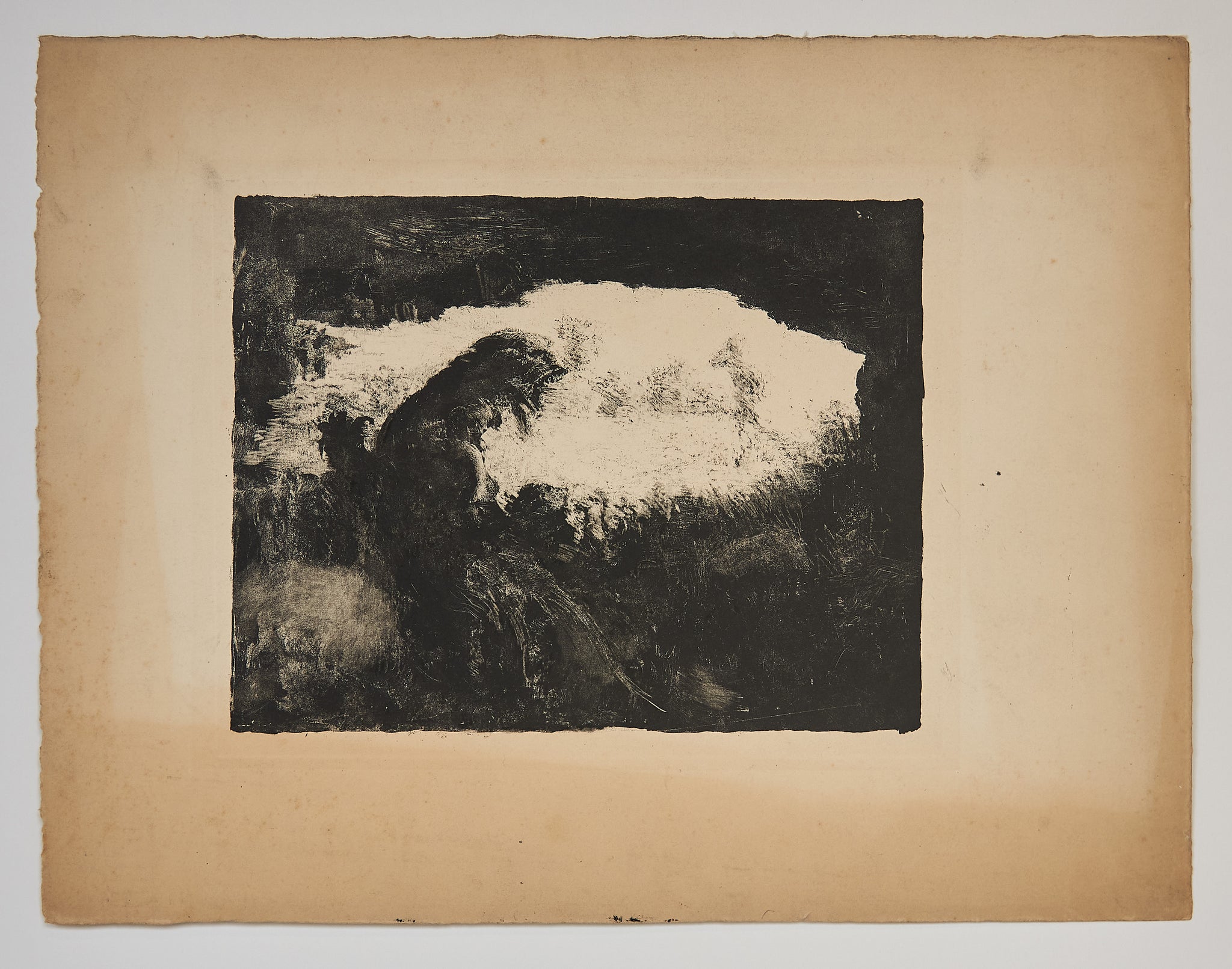 Le monstre dans la caverne.