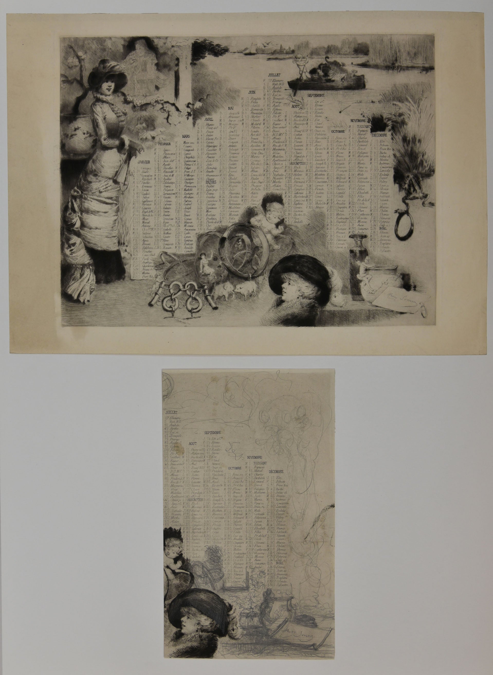 Calendrier pour l’année 1881.