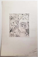 Charger l'image dans la galerie, Petite fille aux provisions. 1930.