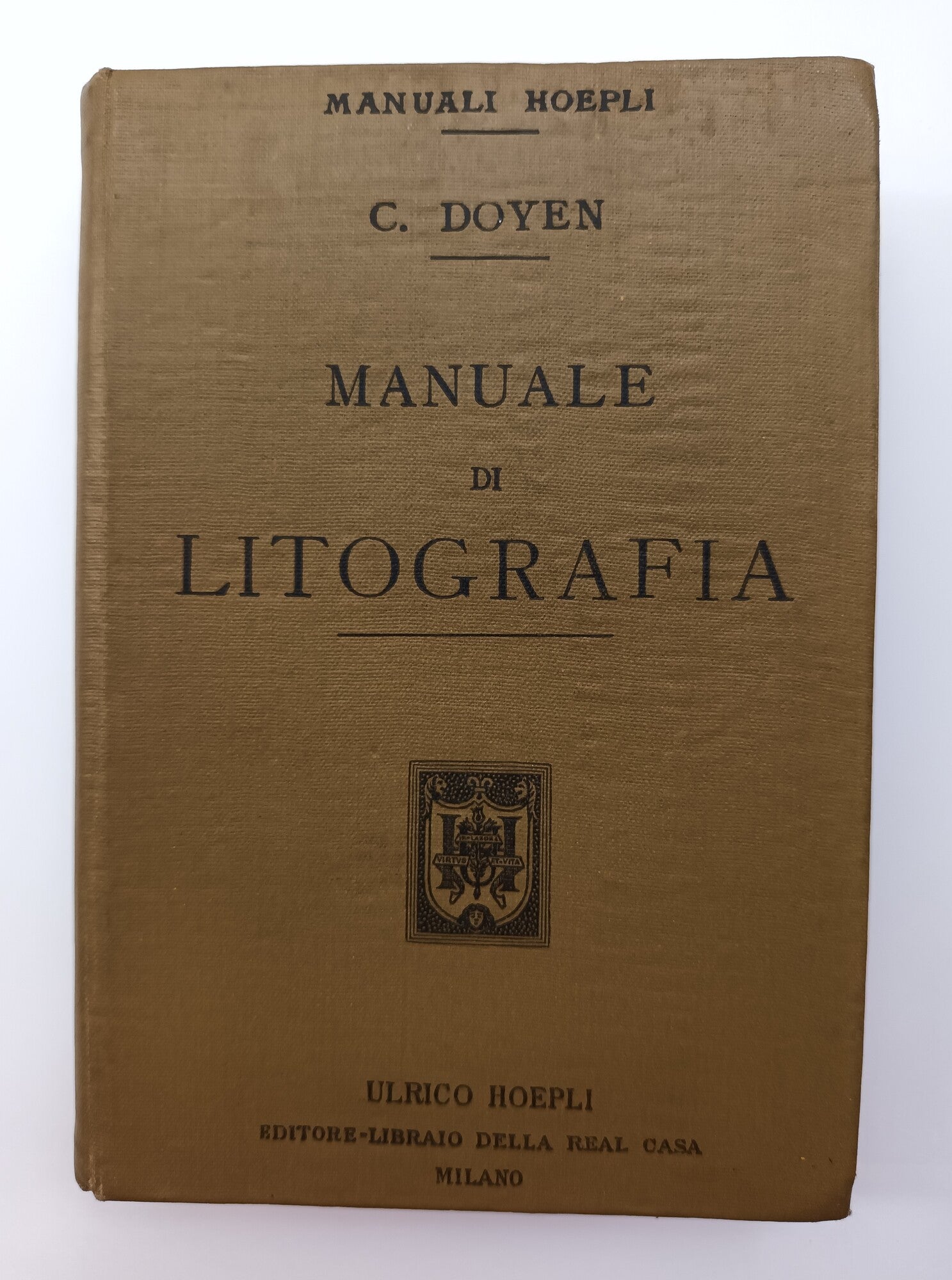 Manuale di litografia.1896.
