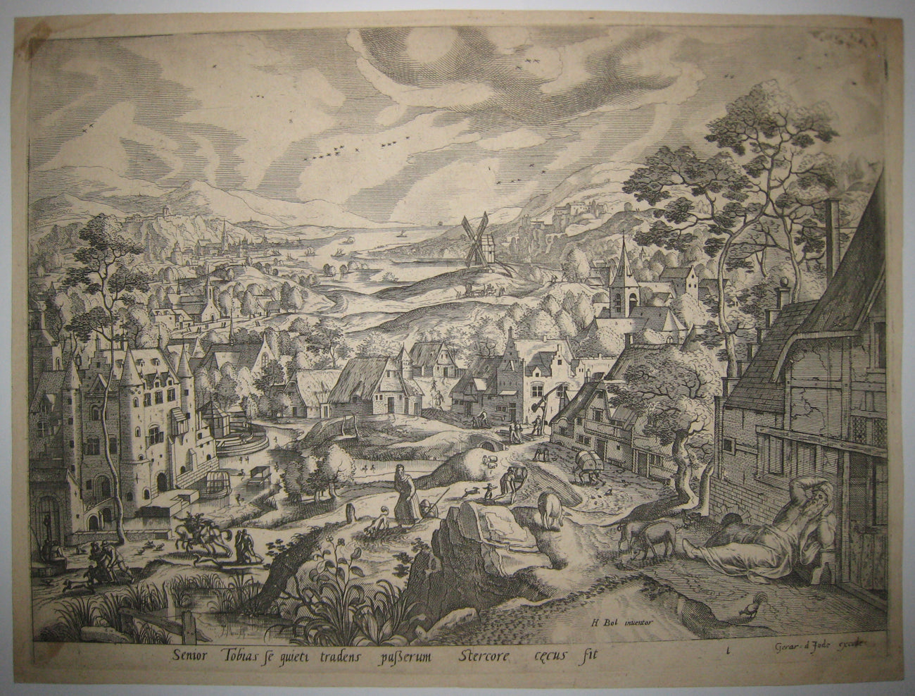 Paysage, Le repos de Tobias.