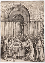 Charger l'image dans la galerie, L'Offrande de Joachim refusée par le grand-prêtre. 1504.