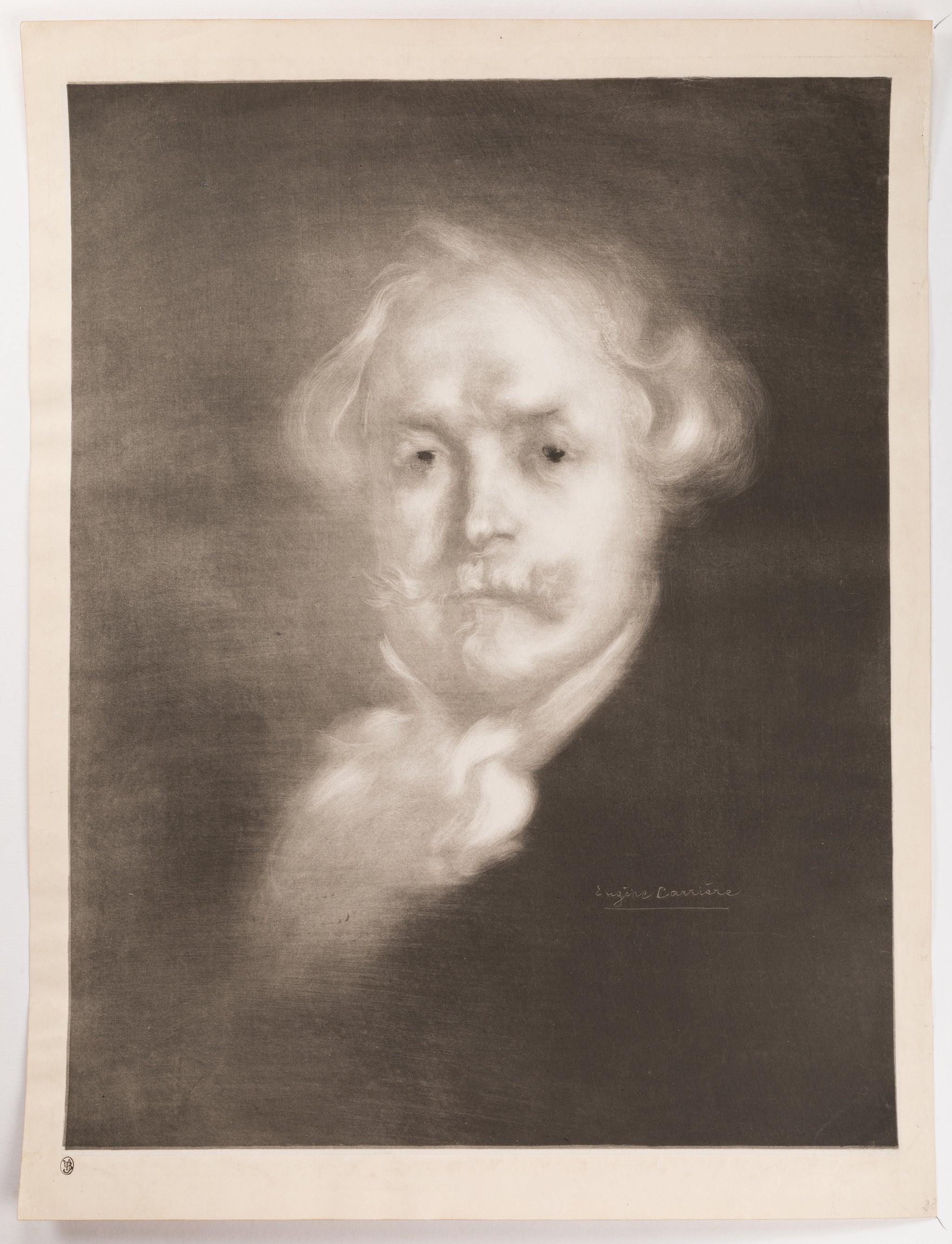 Edmond de Goncourt. 1896.