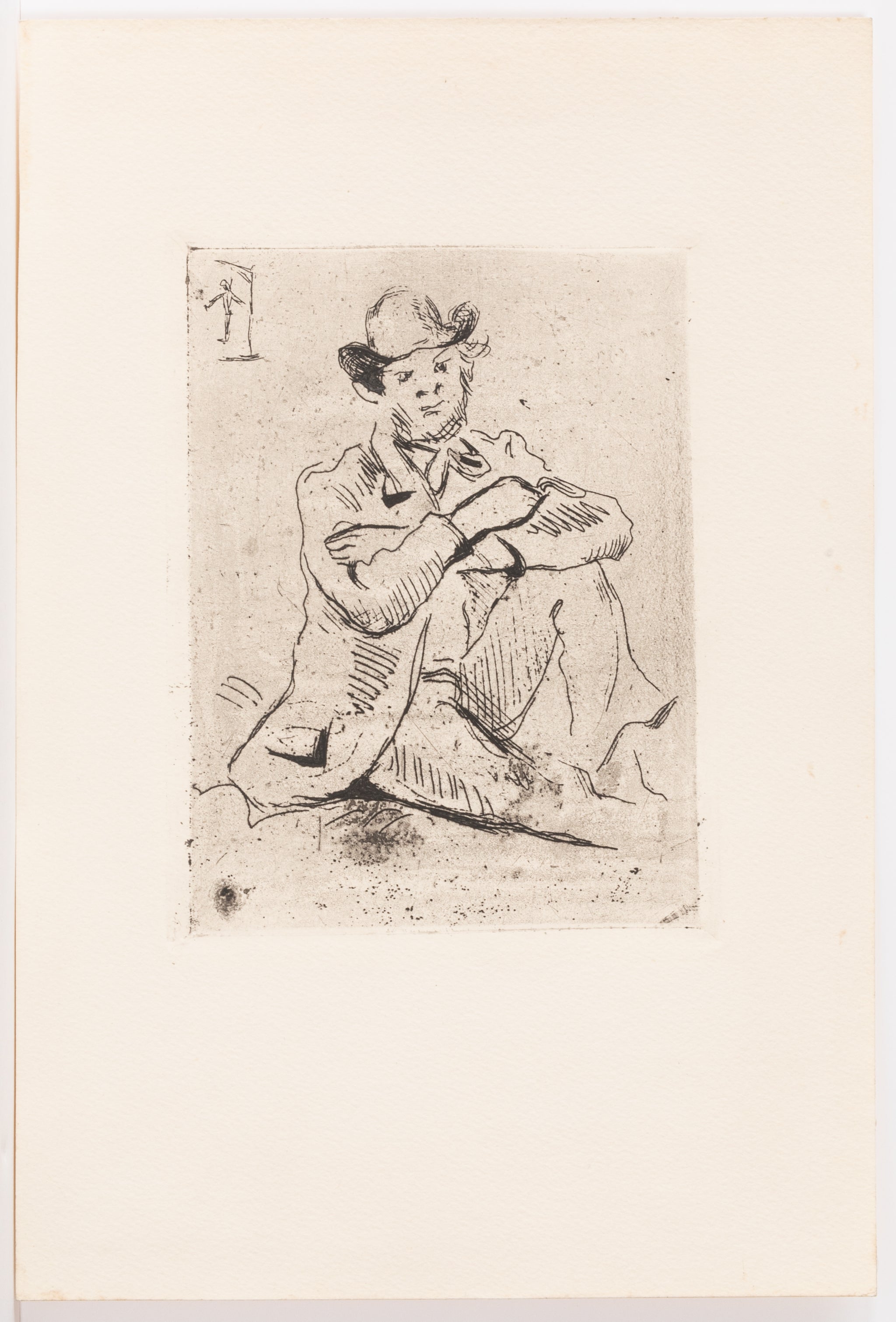 Portrait de Guillaumin au pendu. 1873.