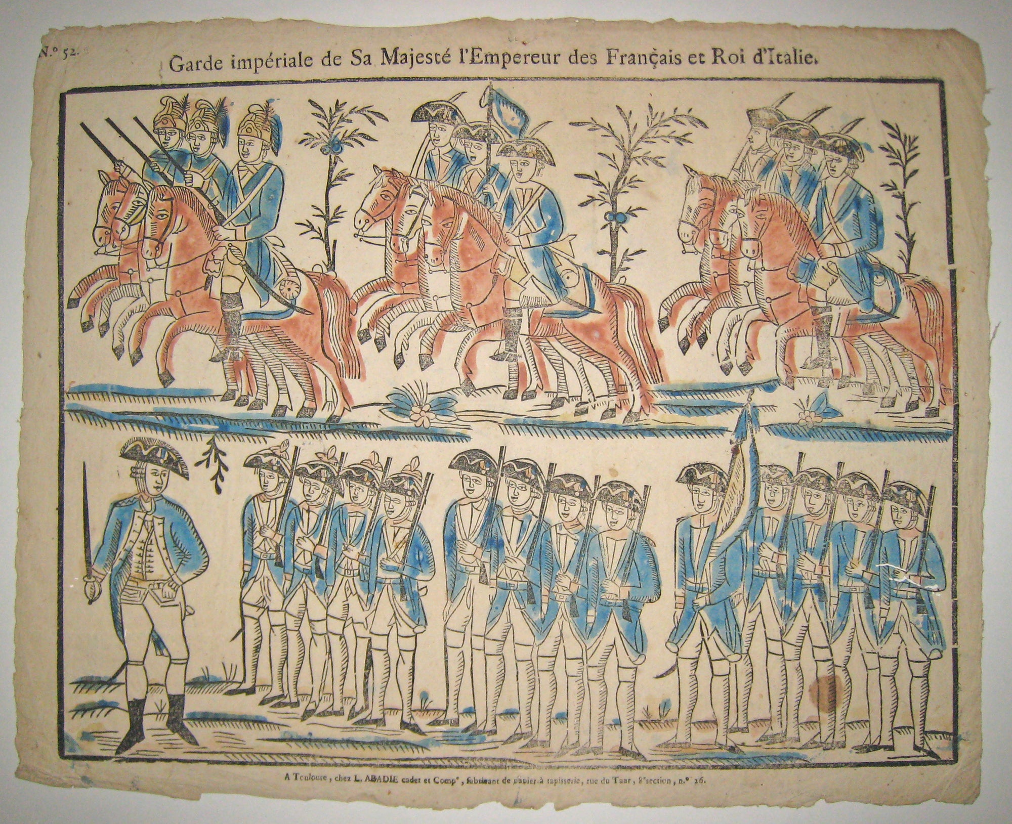 Garde Impériale de Sa Majesté l'Empereur des Français et Roi d'Italie.