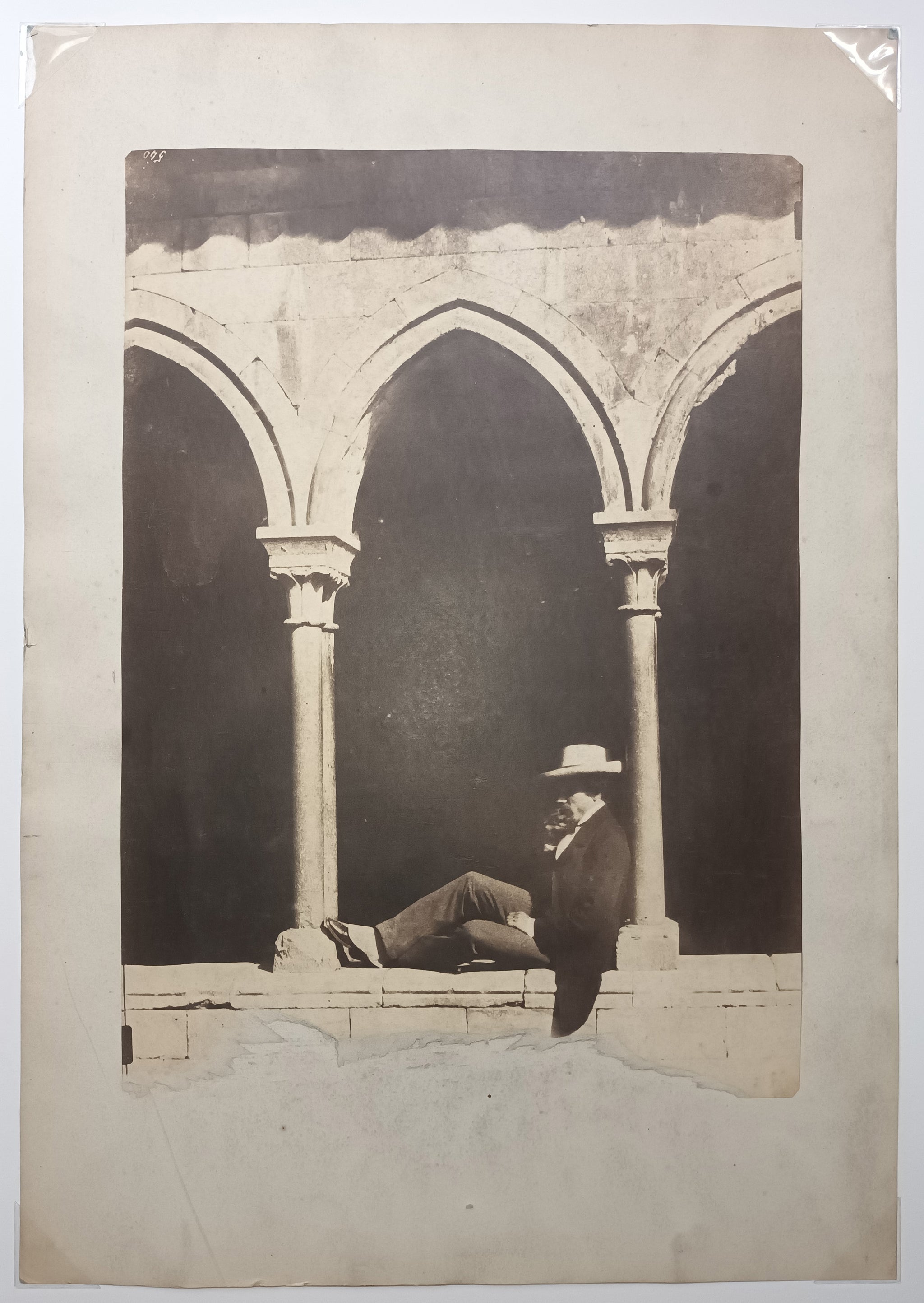 Autoportrait de Gustave Le Gray. 1851.