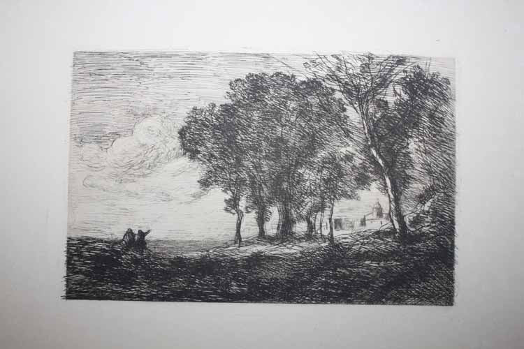 Paysage d'Italie.