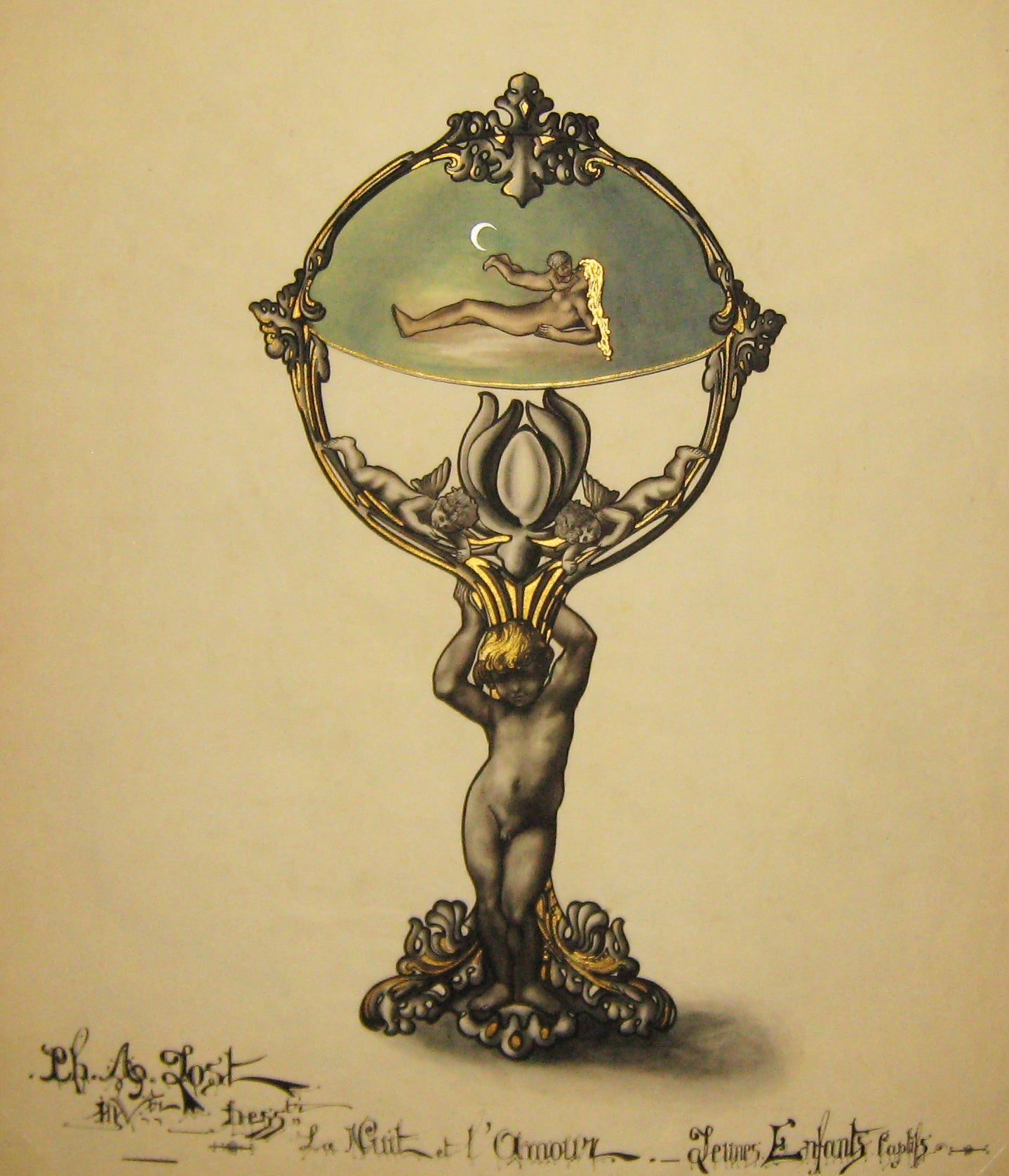 La Nuit et l'Amour, Jeunes enfants captifs.