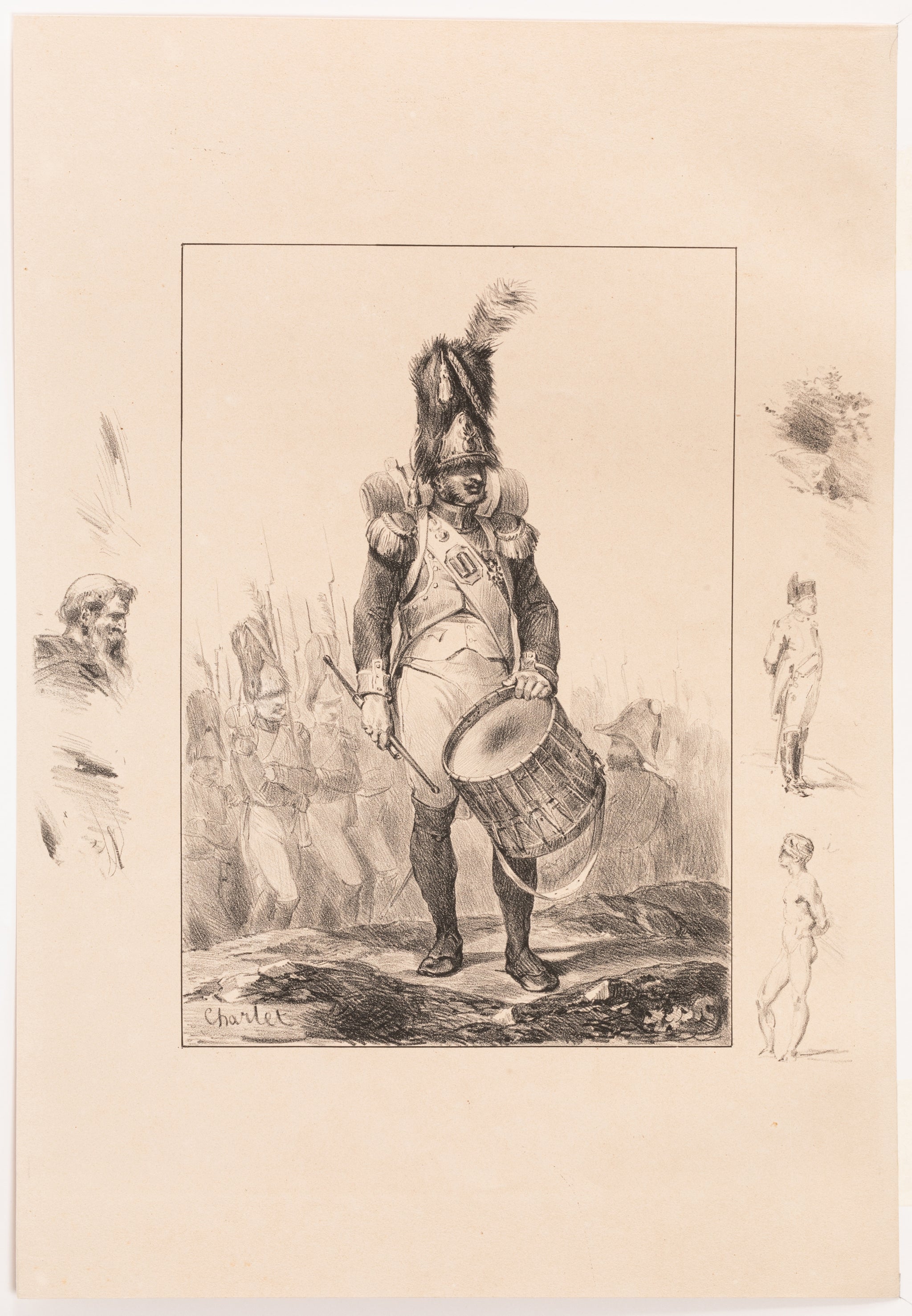 Tambour de grenadiers. 1820-1821.