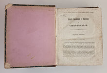 Charger l'image dans la galerie, Traité théorique et pratique de lithographie.1839.