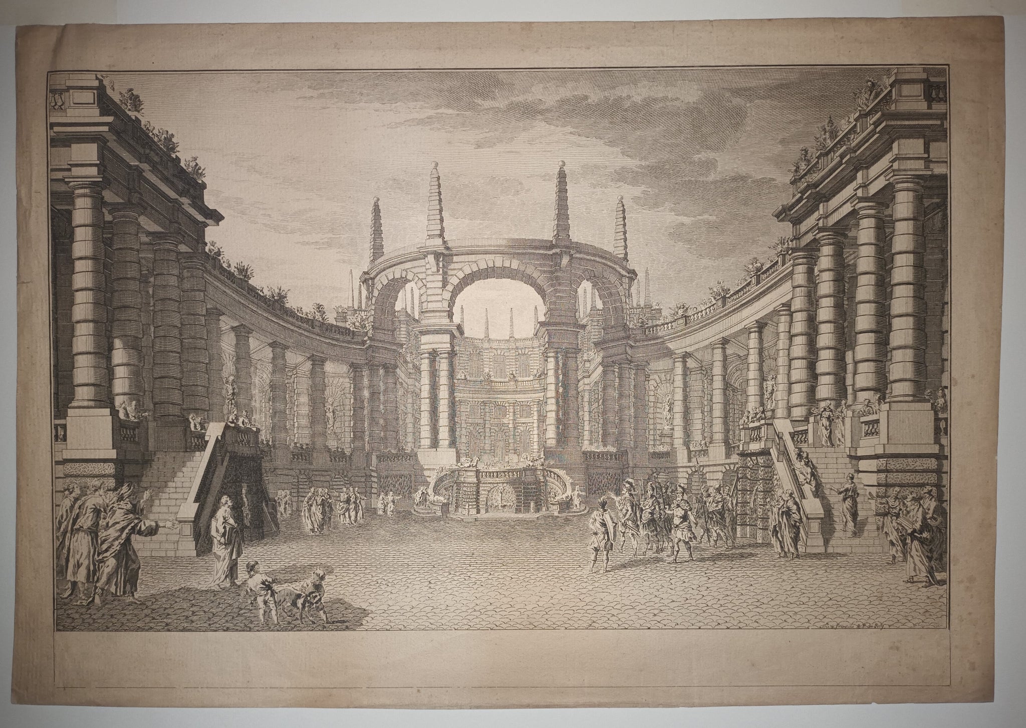 Le Temple de Mars. 1756.