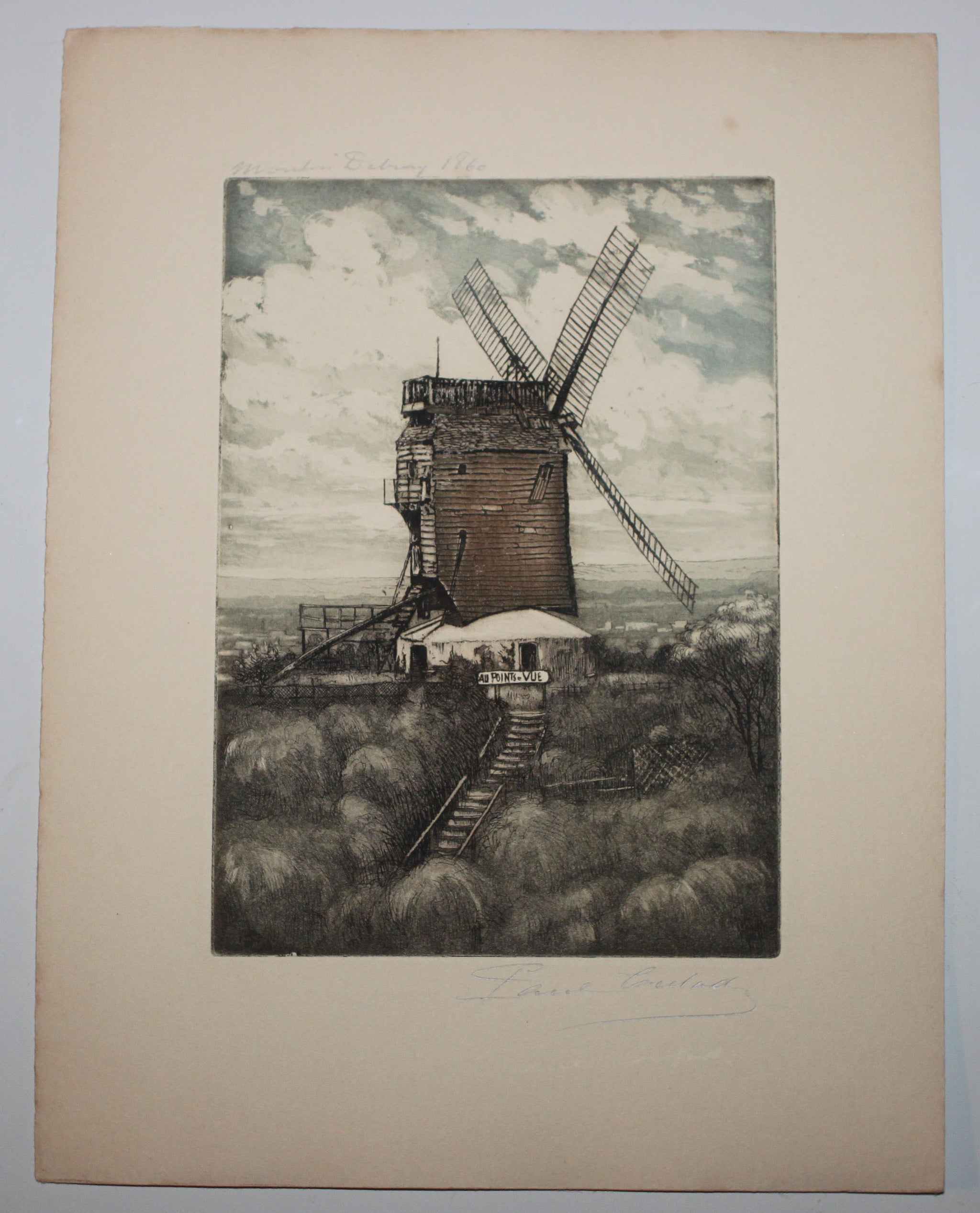 Moulin Debray en 1860.