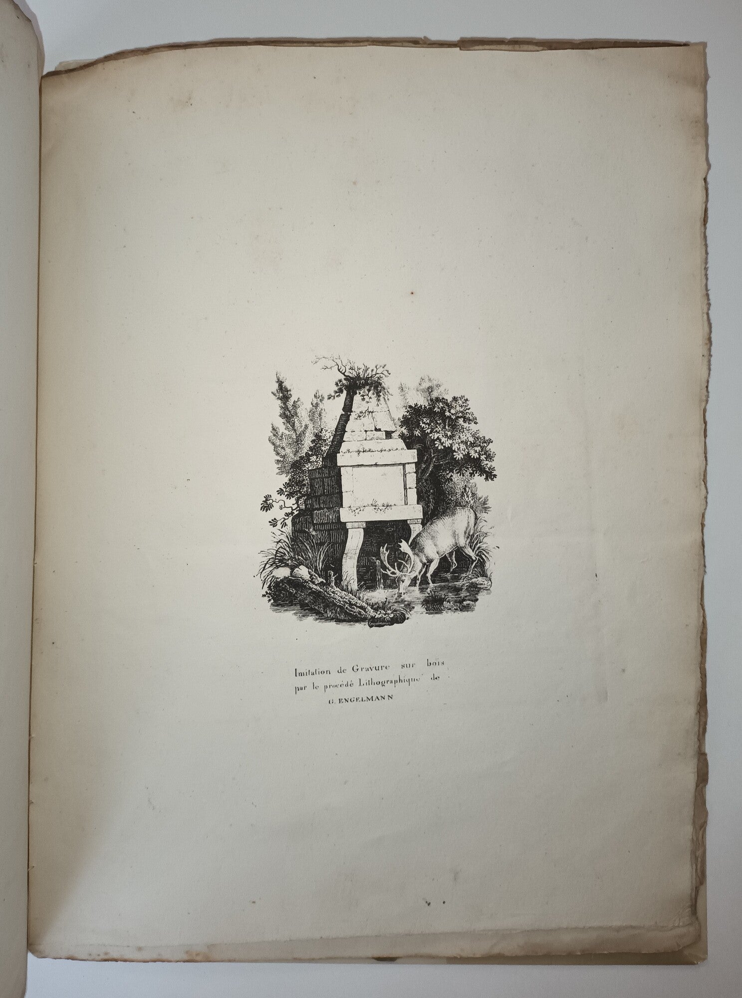 Recueil d’essais lithographiques, dans les différents genres de dessins tels que manière de crayon, de la plume, du pinceau et de Lavis