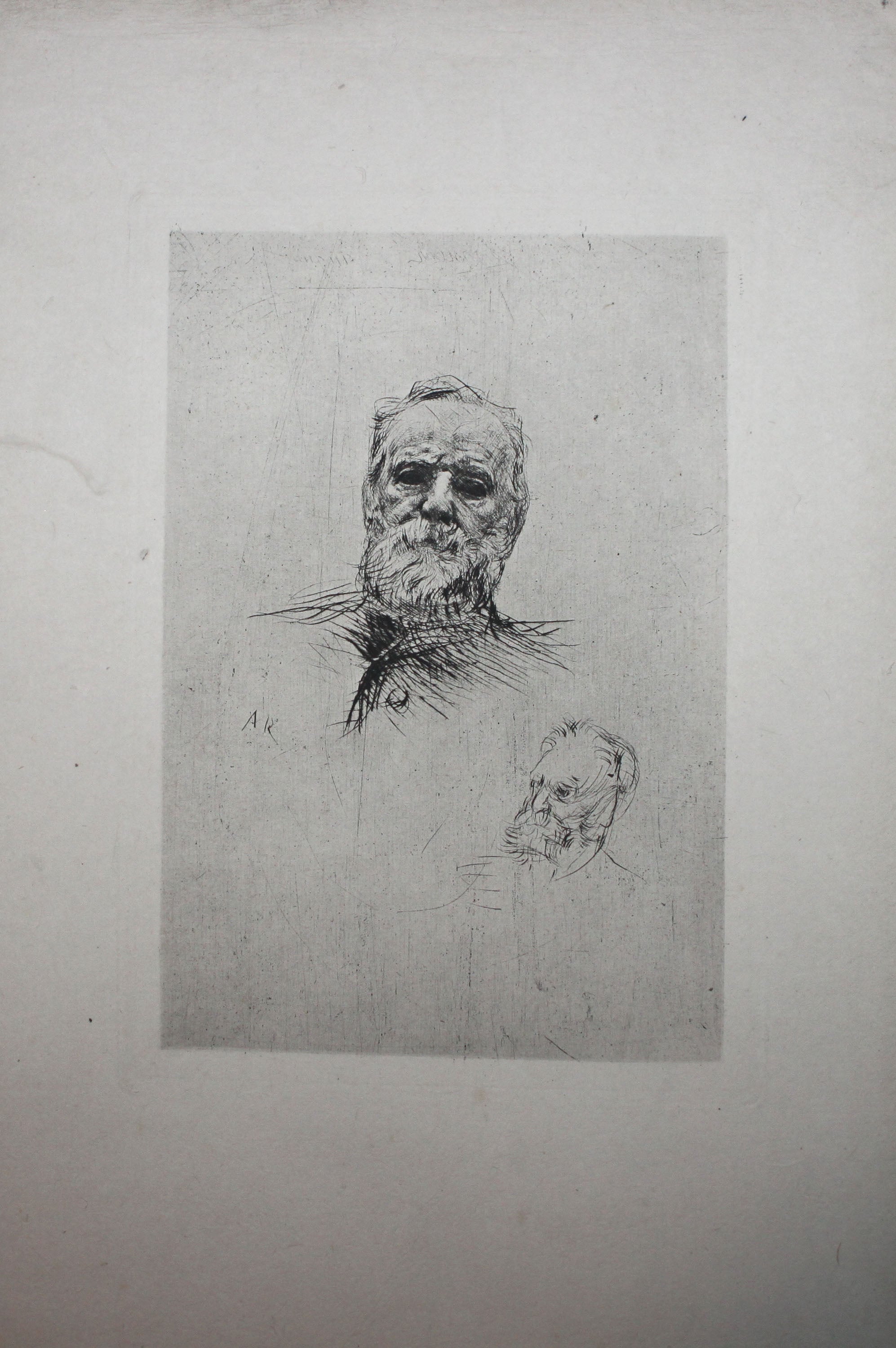 Victor Hugo de face.