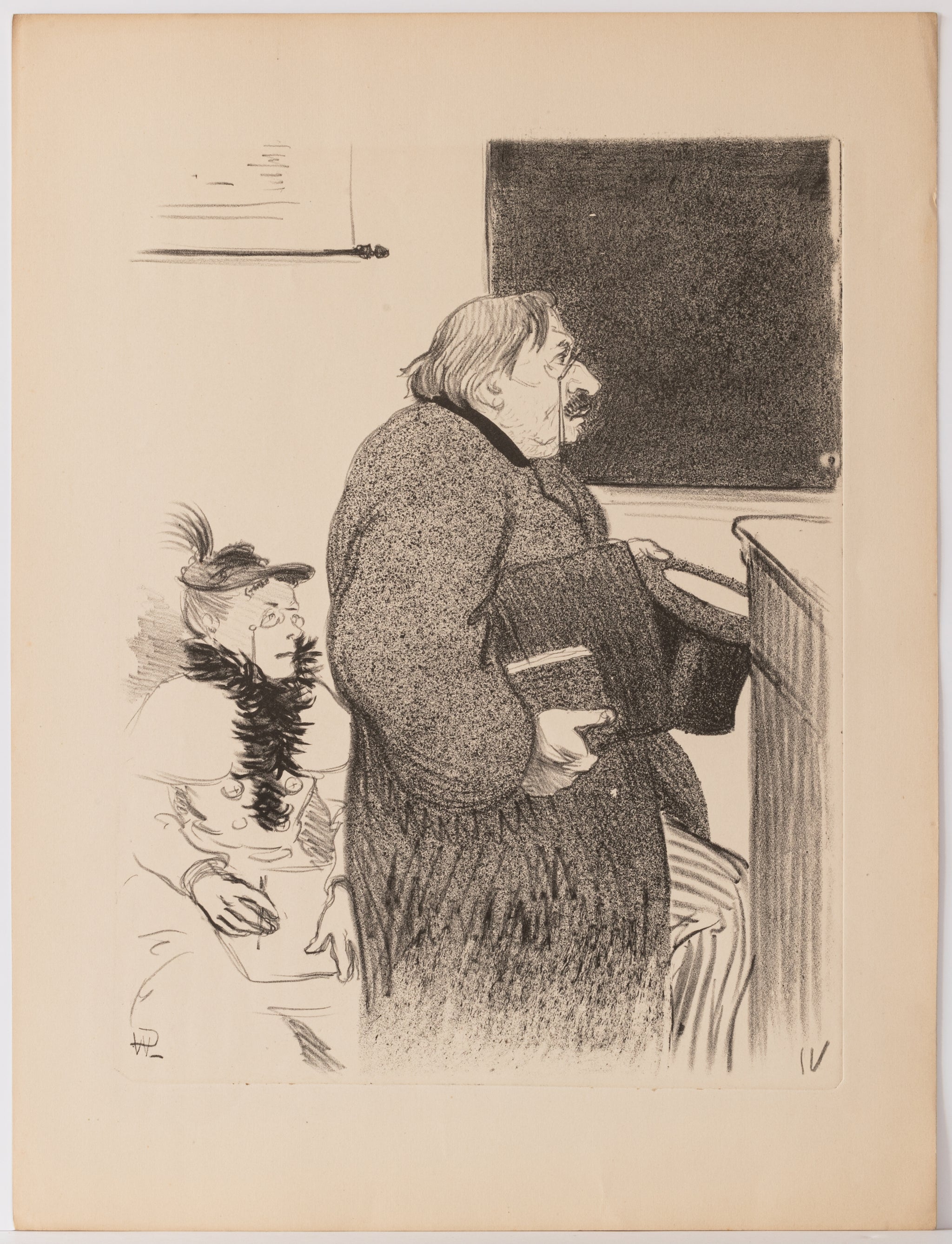 Images pour les Demoiselles, 10 lithographies par Hermann-Paul. 1896.