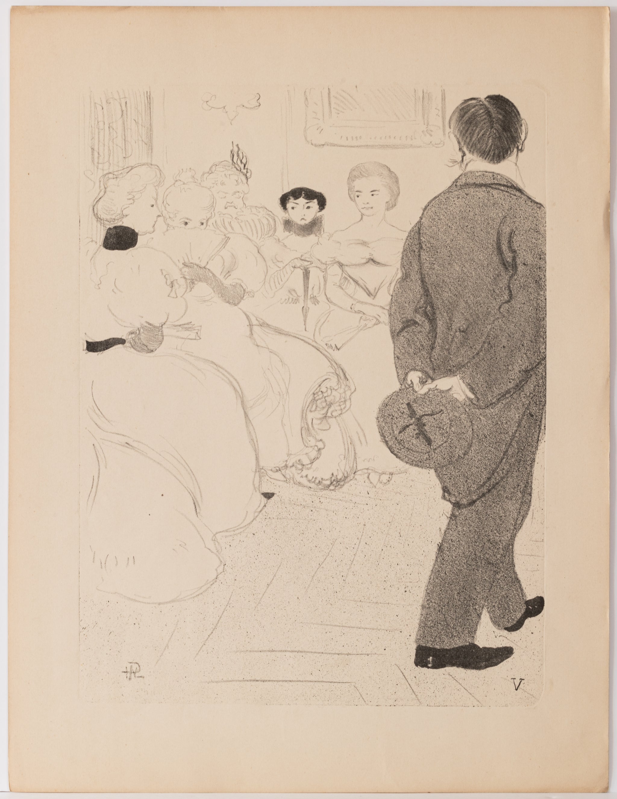 Images pour les Demoiselles, 10 lithographies par Hermann-Paul. 1896.